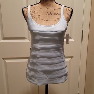 Women's NWT  Tiered Ruffle Light Blue Camisole. Machine washable, soft material.